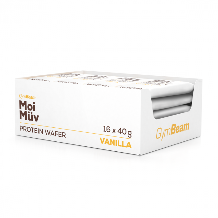 MoiMüv Proteinwaffel - GymBeam 40 g - Haselnuss