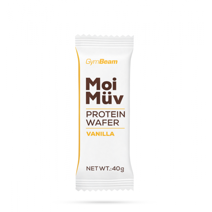 MoiMüv Proteinwaffel - GymBeam 40 g - Haselnuss