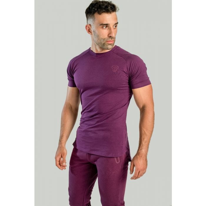 Nova T-Shirt in Plum - STRIX M