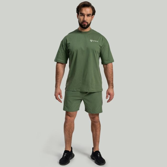 Oversized T-Shirt in Cedar Green - STRIX L