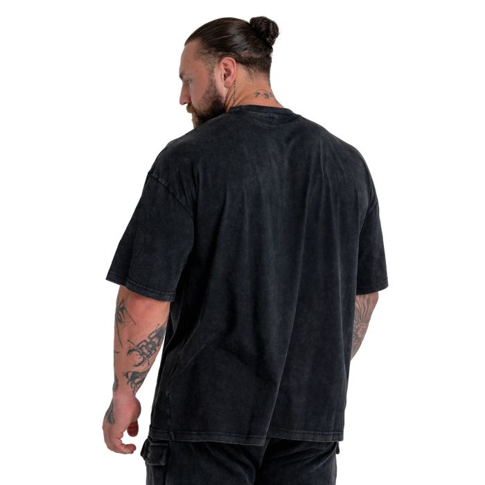 Oversized T-Shirt in Washed Black - STRIX XL
