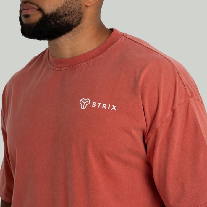 Oversized T-Shirt in Washed Terra - STRIX XL