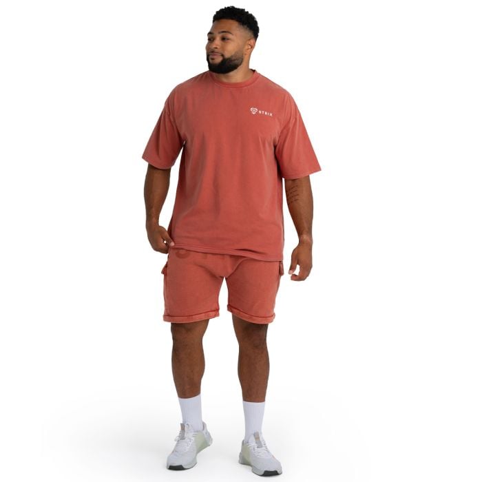 Oversized T-Shirt in Washed Terra - STRIX XL
