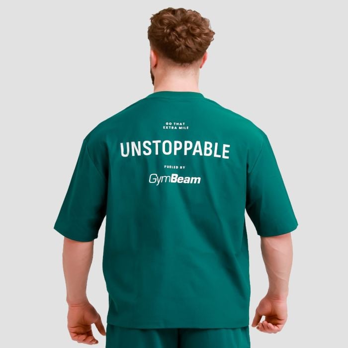 Unstoppable Oversized T-Shirt in Green - GymBeam M