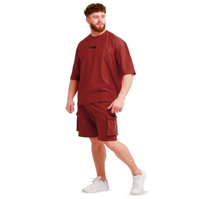 Unstoppable Oversized T-Shirt in Red - GymBeam L