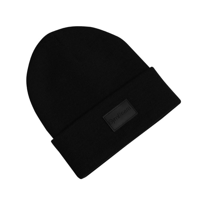 Polar Beanie Black - GymBeam uni