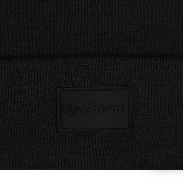 Polar Beanie Black - GymBeam uni