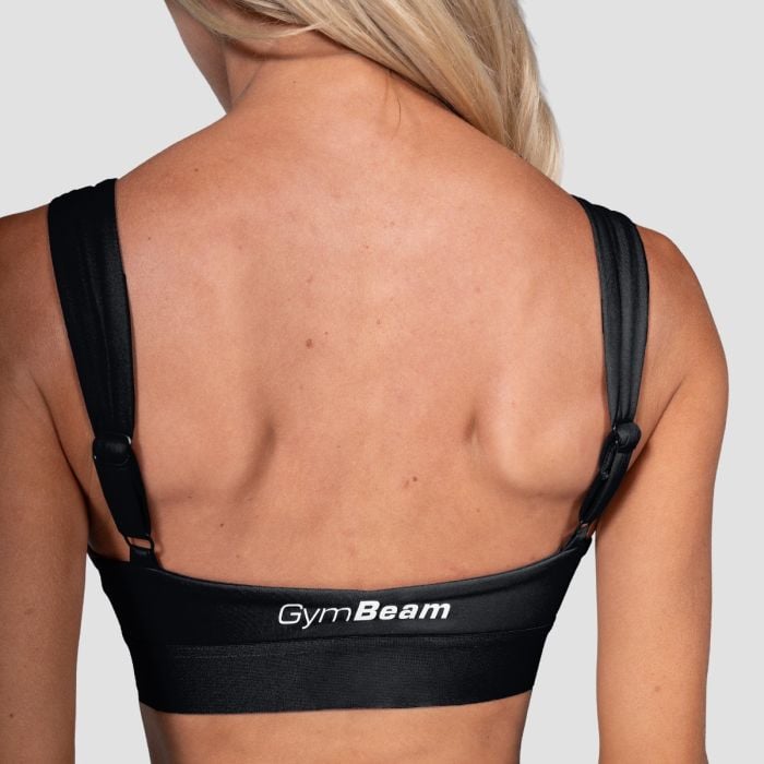 Prime Sports Bra Black - GymBeam XS