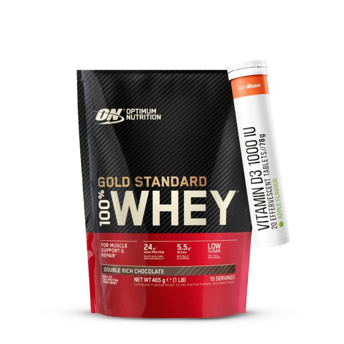 Proteín 100% Whey Gold Standard - Optimum Nutrition 2015 g - double rich chocolate
