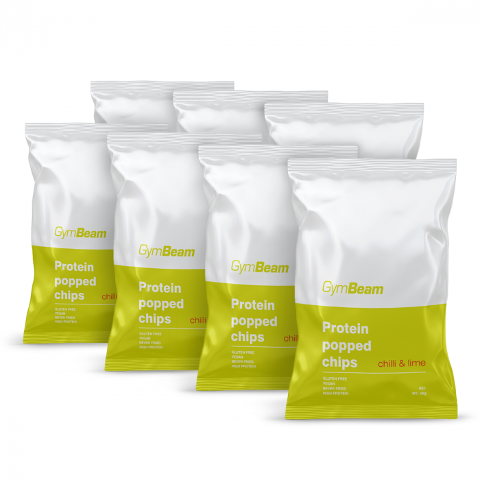 Proteinchips - GymBeam 40 g - chilli and lime