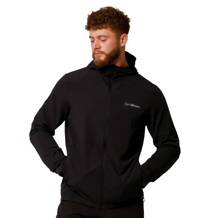 Pulse Laufjacke in Black - GymBeam L
