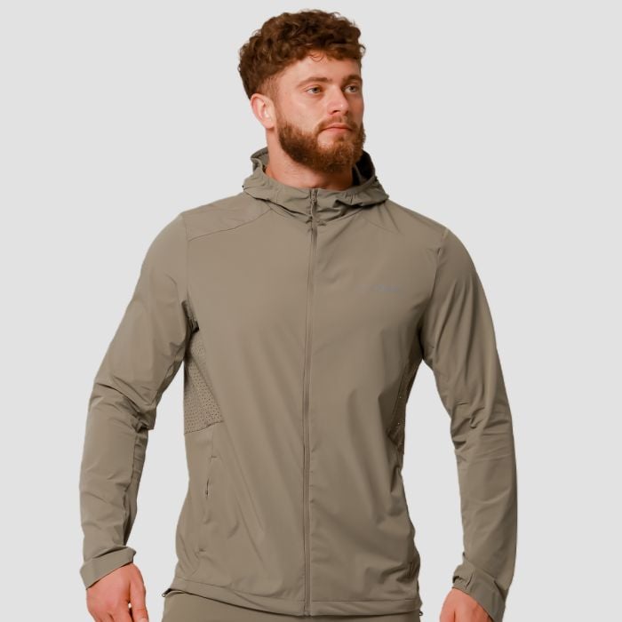 Pulse Laufjacke in Vetiver - GymBeam XXL