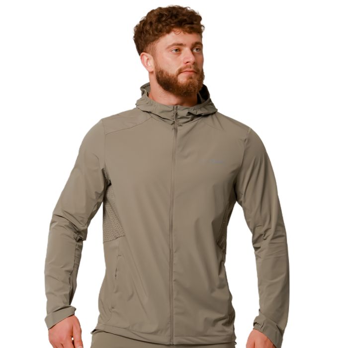 Pulse Laufjacke in Vetiver - GymBeam XXL