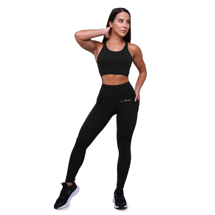 Pulse Running Sport-BH in Black - GymBeam L