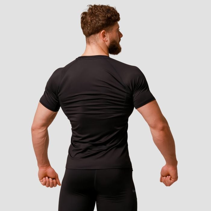 Pulse Running T-Shirt in Black - GymBeam XL