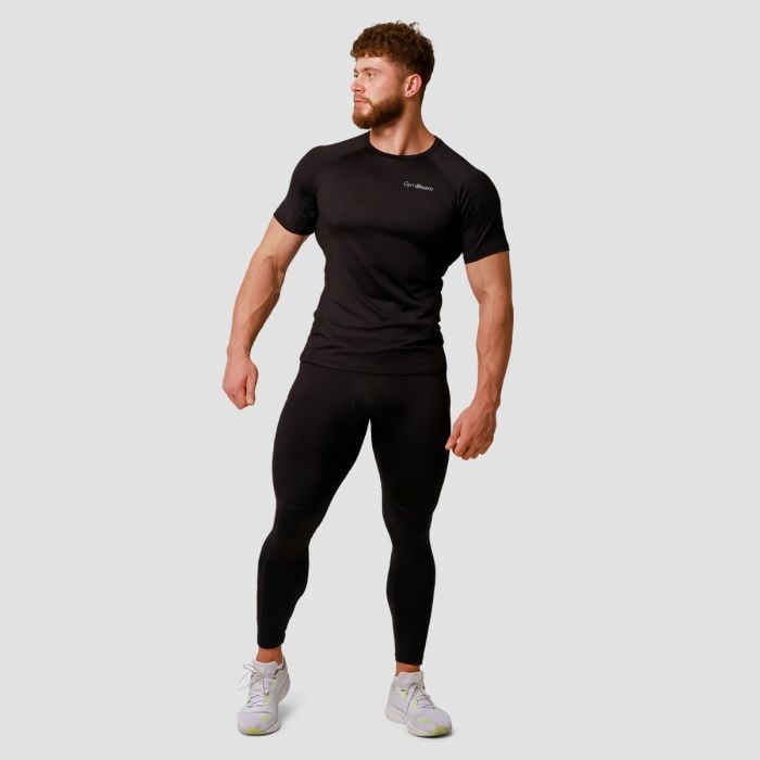 Pulse Running T-Shirt in Black - GymBeam XL