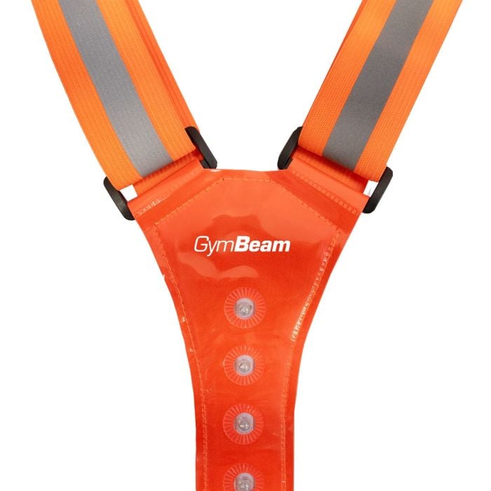 Reflective Running Vest Orange - GymBeam single_variant