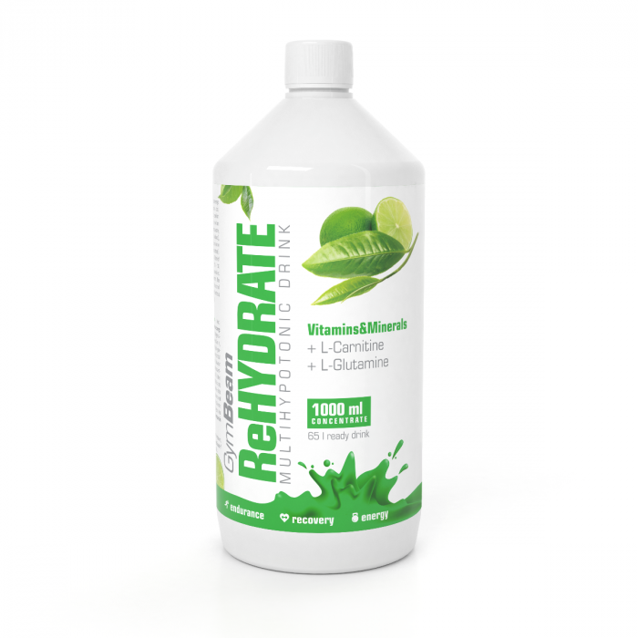 ReHydrate Ionenversorgungs-Drink - GymBeam green tea lime