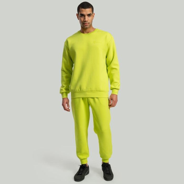 Relaxed Joggers in Chartreuse - STRIX XL