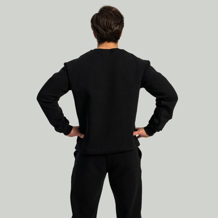 Relaxed Sweatshirt in Black - STRIX XXL