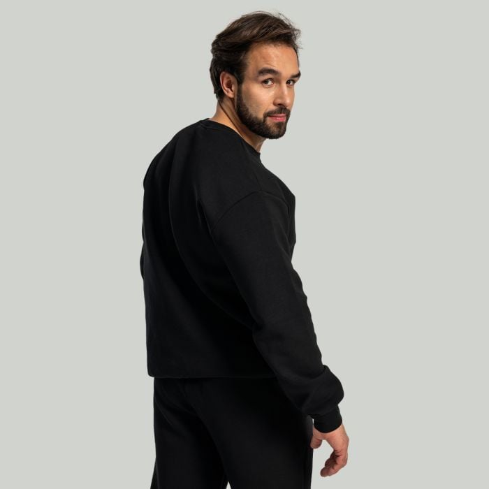 Relaxed Sweatshirt in Black - STRIX XXL