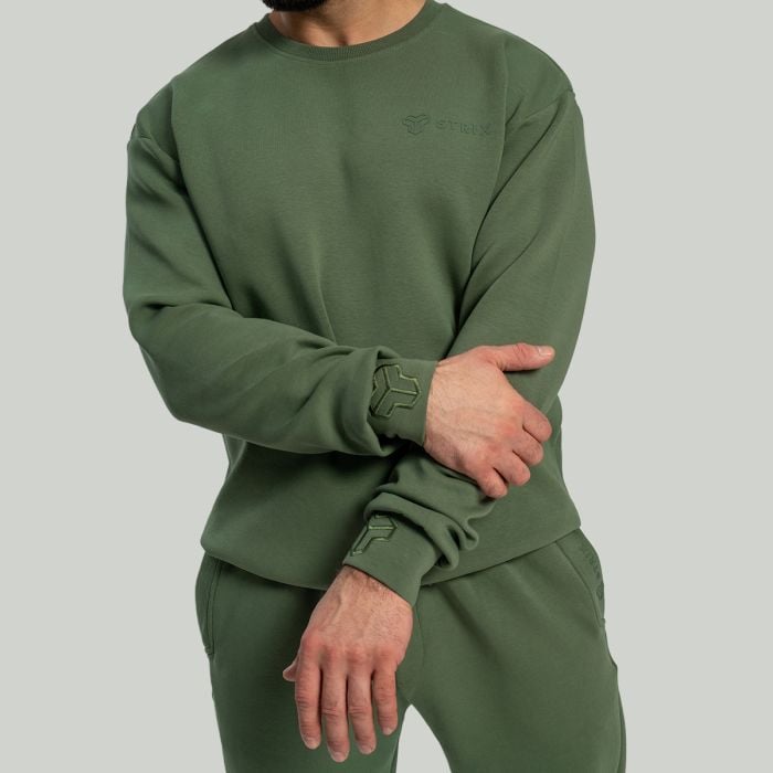 Relaxed Sweatshirt in Cedar Green - STRIX XL
