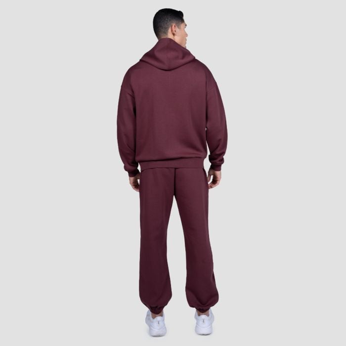 Relay Zip Hoodie Fig - GymBeam XL