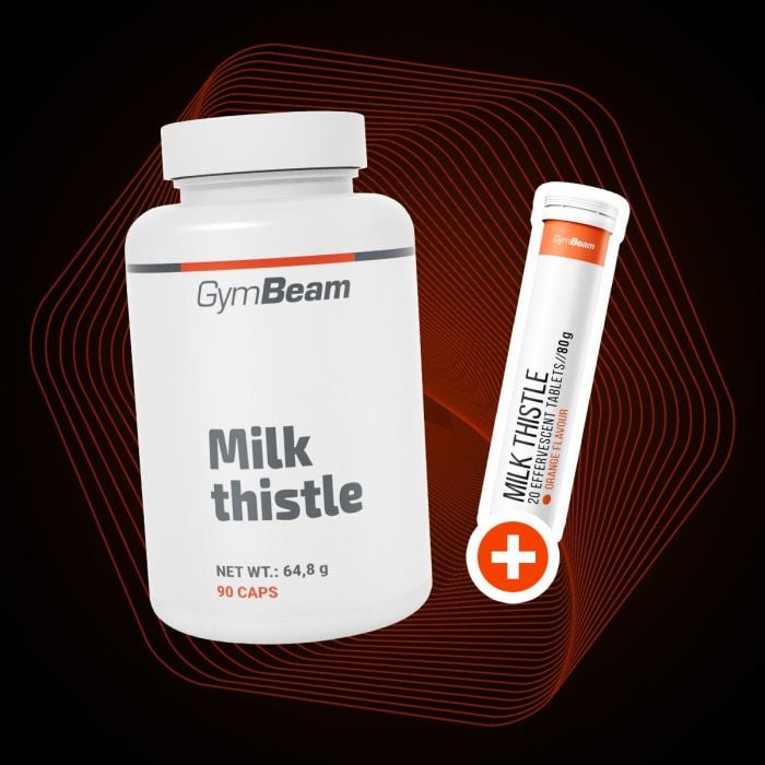 Mariendistel - GymBeam 180 Kapseln