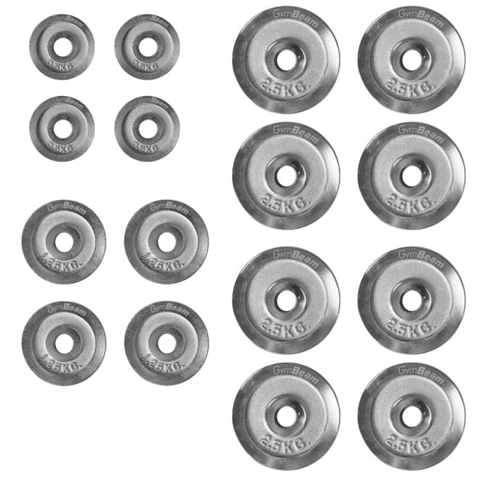 30 kg Hantelset - GymBeam single_variant