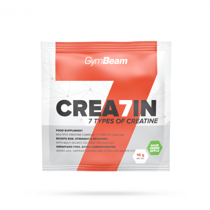 Crea7in Probe - GymBeam 10 g - grüner Apfel
