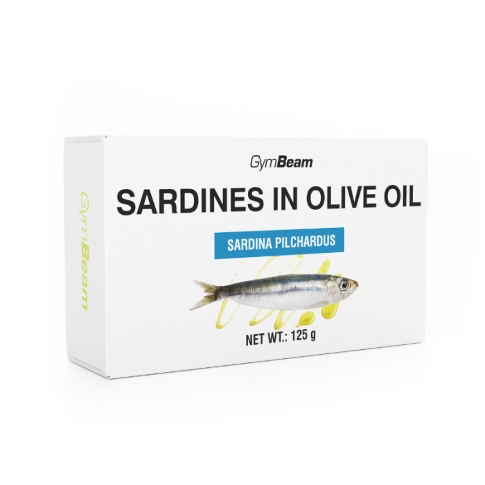 Sardinen in Olivenöl - GymBeam 125 g