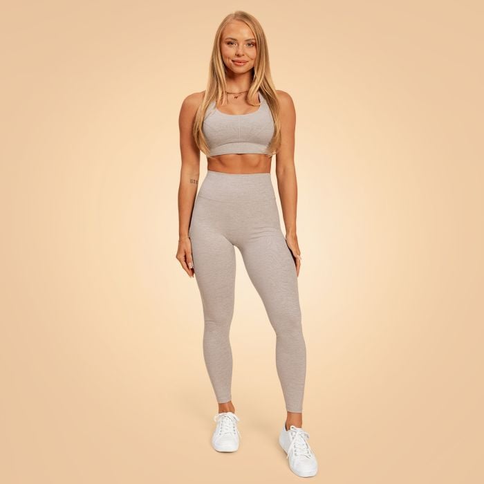 Sense Sport-BH in Grey - BeastPink L