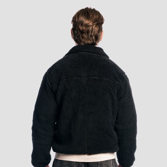 Sherpa Jacket Black - GymBeam XL