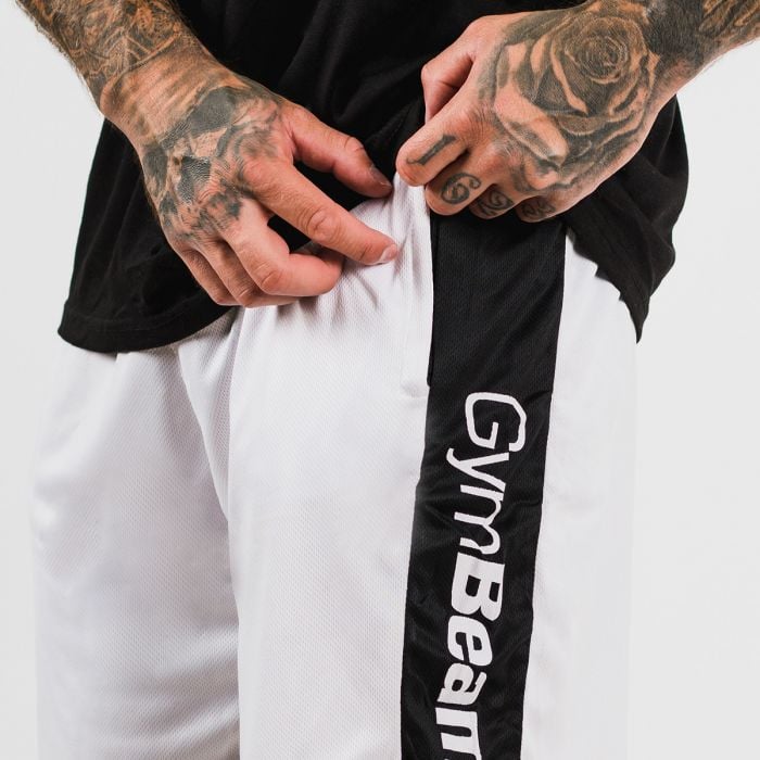 Shorts Vertical White - GymBeam L