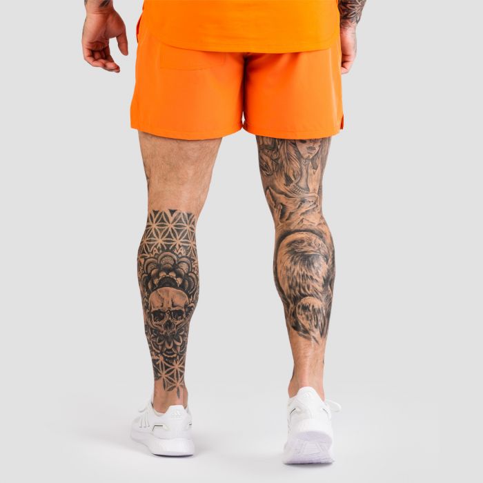 TRN Shorts in Orange - GymBeam L