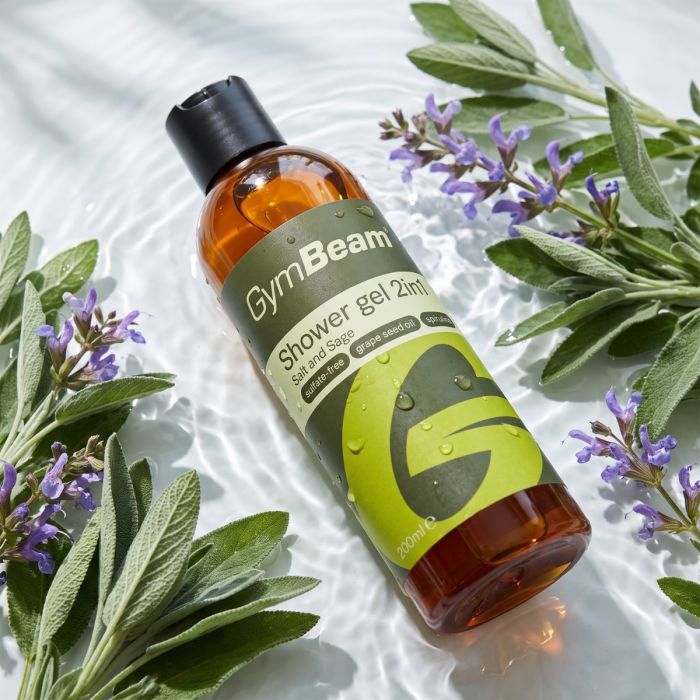 Shower gel 2in1 Salt & Sage 200 ml - GymBeam single_variant
