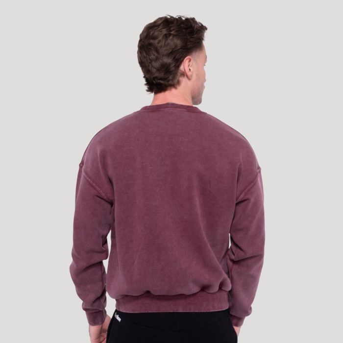 Spike Sweatshirt Burgundy - GymBeam XXL