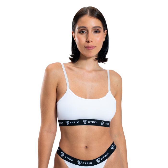String Bralette BH in White - STRIX M