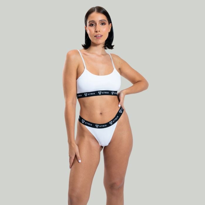 String Bralette BH in White - STRIX M
