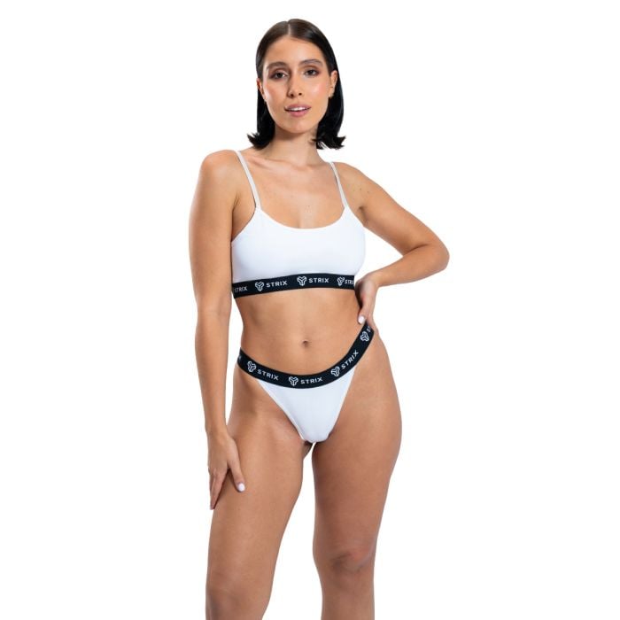String Bralette BH in White - STRIX M
