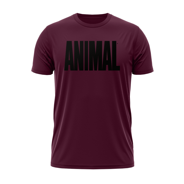 T-shirt Animal in Maroon - Universal Nutrition L