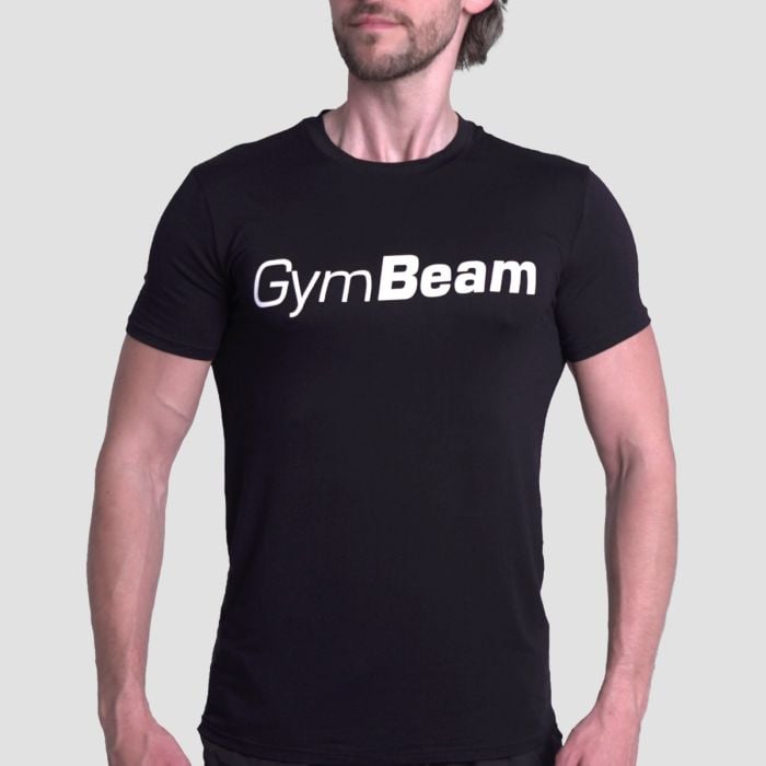 T-Shirt Essence Black - GymBeam L