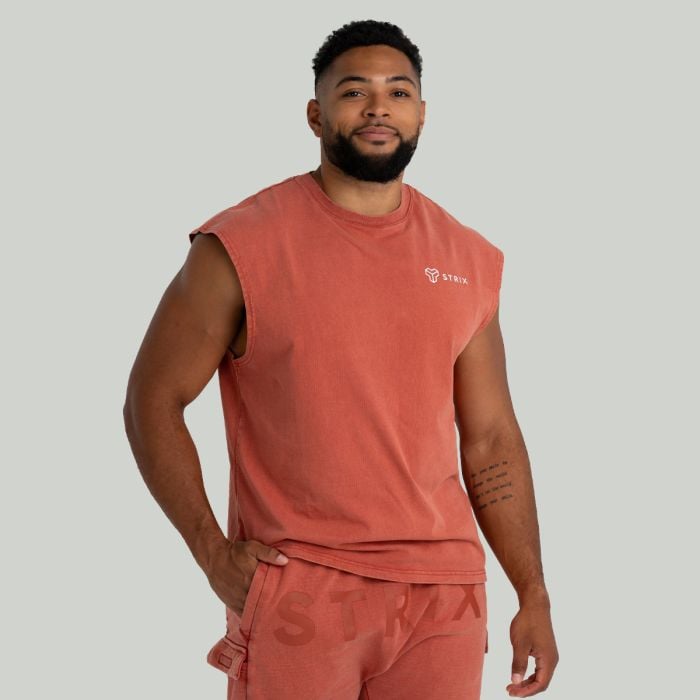 Tank Top in Washed Terra - STRIX L