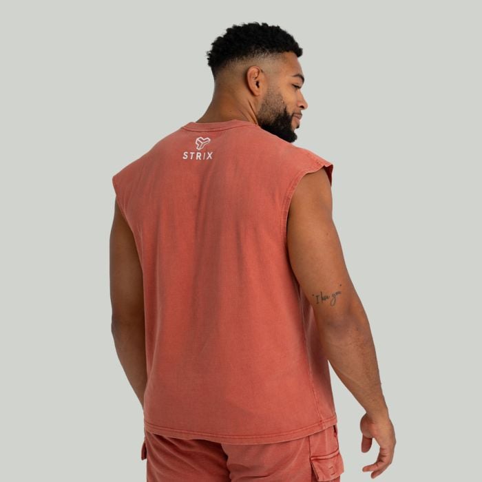 Tank Top in Washed Terra - STRIX L
