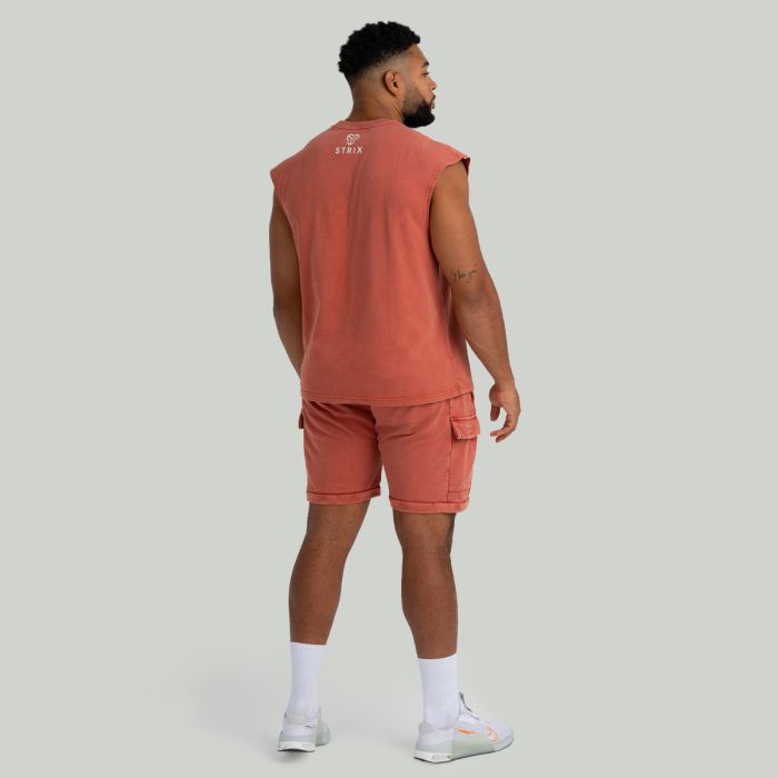 Tank Top in Washed Terra - STRIX L