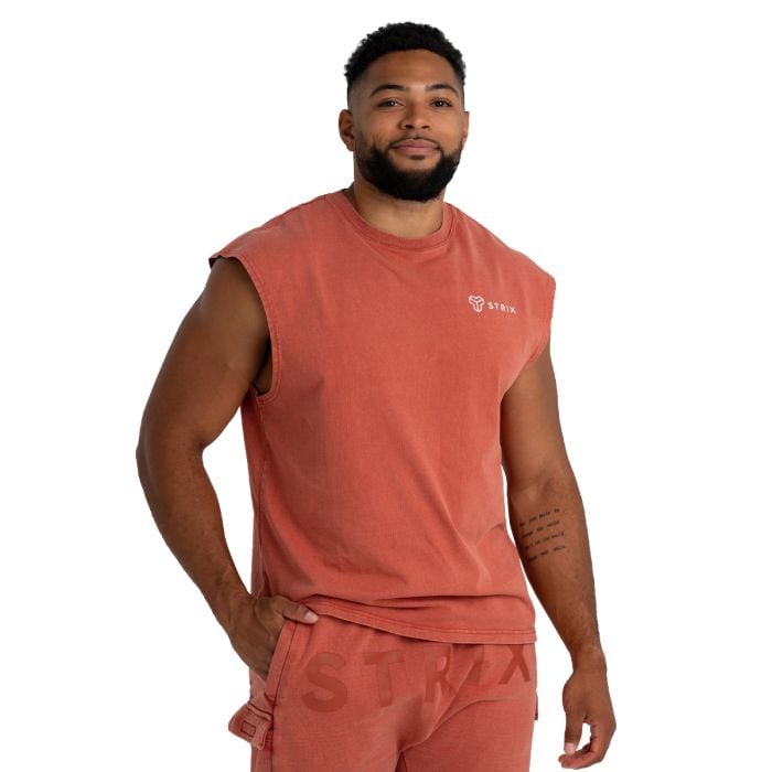 Tank Top in Washed Terra - STRIX L