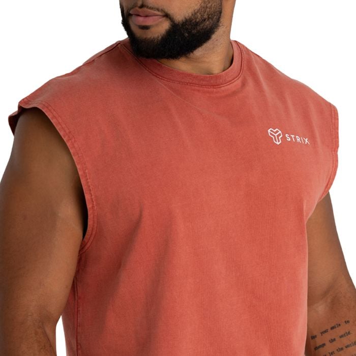 Tank Top in Washed Terra - STRIX L