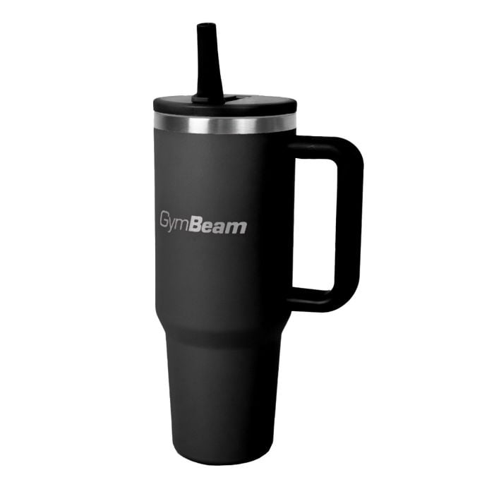 Thermobecher 1,2 l in Black - GymBeam single_variant