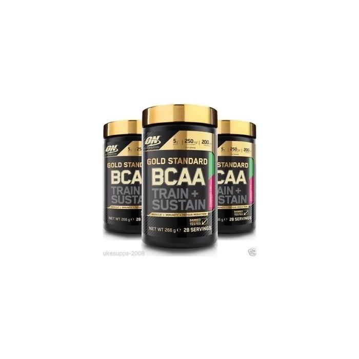 Gold Standard BCAA Train Sustain - Optimum Nutrition Himbeere