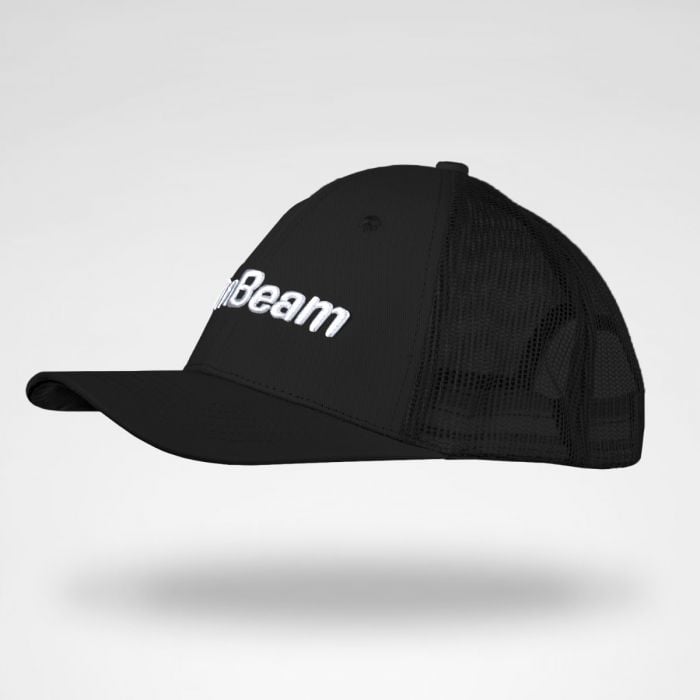 Mesh-Panel-Cap in Black - GymBeam schwarz